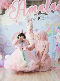 Potret Pesta Ulang Tahun Amala Anak Irish Bella, Bahagia Digendong Haldy Sabri