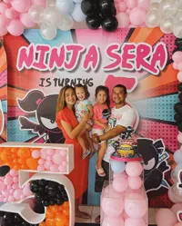 Potret Pesta Ultah Seraphina dan Sophia Anak Yasmine Wildblood, Boyong Waterpark ke Rumah!