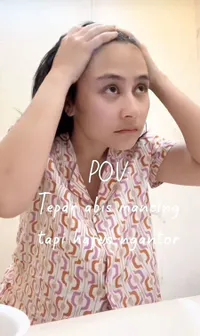 Potret Prilly Latuconsina Cantik Natural Tanpa Makeup Saat Berangkat Kerja