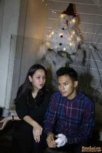 Potret Prisillia dan Fero Walandou Rayakan Natal Bersama