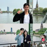 Potret Ragil Mahardika Napak Tilas Drama QUEEN OF TEARS di Jerman, Baek Hyunwoo Versi Batak