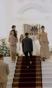 Potret Resepsi Pernikahan Susan Sameh - Khalid Attamimi, Digelar Mewah di Malang