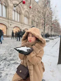 Potret Ria Ricis Main Salju -25 Celcius di Moscow, Ajak Moana Seru-Seruan
