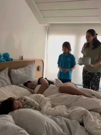 Potret Ringgo Agus Rahman Dapat Kejutan Ulang Tahun dari Sabai Morscheck dan Anak-Anak Tercinta