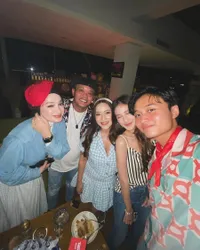 Potret Risma Ikut Rayakan Ultah Rizwan, Beri Restu Harleyava Pacaran dengan Anak Sule?