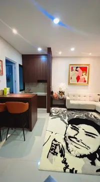 Potret Rumah Bunda Corla di Indonesia, Ada Sketsa Wajah Ivan Gunawan di Karpet