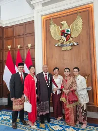Potret Sederet Keluarga Cendana Hadiri Upacara Kemerdekaan RI ke-80 di Istana Merdekax