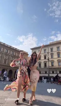 Potret Serunya Steffi Zamora Jalan-Jalan Bareng Millane Fernandez si Calon Adik Ipar di Italia