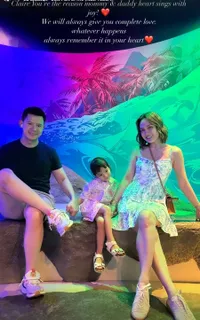 Potret Shandy Aulia dan David Herbowo Temani Claire Liburan di Jepang, Akur Demi Anak