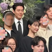 Potret Shin Min Ah dan Kim Woo Bin Kondangan Bareng, Reuni 'HOMETOWN CHA CHA CHA' Juga Sama Kim Seon Ho