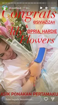 Potret Sivia Azizah Melahirkan Anak Pertama, Dikaruniai Bayi Laki-laki - Wajah Cantik Usai Lahiran Disorot