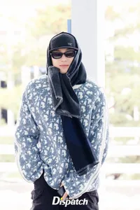Potret Style Fashion Kembar Mingyu dan THE8 SEVENTEEN Berangkat ke Jepang yang Curi Perhatian