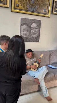 Potret Sule Jenguk Adzam Anaknya dengan Nathalie Holscher, Malu-Malu Ketemu Ayah