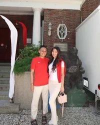 7 Potret Susan Sameh Rayakan 17 Agustus di Hamburg, Beri Semangat di Tiap Perlombaan