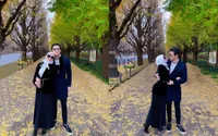 Potret Syahrini dan Reino Barack Berpelukan di Jalanan Tokyo, Tak Sungkan Umbar Kemesraan Nempel Banget Bak Prangko!