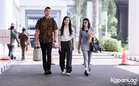 Potret Tanda Saranghaeyo Sandra Dewi di Kejagung yang Bikin Heboh, Tenang Ditanya Gimana Rasanya Makan Duit Timah