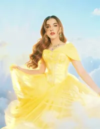 7 Potret Tasya Farasya Jadi Princess Belle, Tampil Cantik dan Memukau
