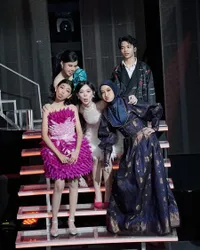 Potret Tim Melly Lee Lolos Top 21 Group 3 DA8, Alexa dan Clara didampingi Tasya dan Afan