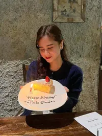 Potret Tissa Biani Ulang Tahun ke-23, Dapat Kejutan Romantis dari Dul Jaelani