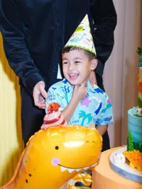 Potret Ulang Tahun Kenzo Putra Baim Wong, Tangan Kiano Jadi Sorotan