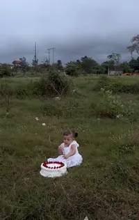 Potret Ultah Kamari Anak Jennifer Coppen, Genap 2 Tahun - Dirayakan di Tengah Kebun