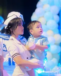 Potret Ultah ke-2 Gala Sky, Perdana Tanpa Kehadiran Vanessa dan Bibi -  Bahagia Nempel Terus Sama Fuji