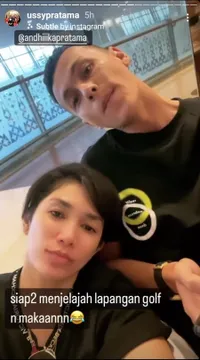 Potret Ussy Sulistiawaty Ngelive Bantah Tegas Gosip Andhika Pratama Jadi 'Sugar Daddy' Chandrika Chika, Malah Lagi Liburan Mesra di Bali Bak Honeymoon