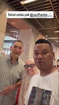 Potret Uya Kuya Mengaku Ikhlas, Didukung Jusuf Hamka Saat Ketemu di Masjid Istiqlal