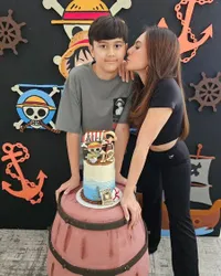 Potret Wulan Guritno dan Adilla Dimitri Akur Rayakan Ulang Tahun Anak Bungsu, Didoakan Rujuk