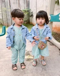 Potret Zayn dan Zunaira, Anak dari Syahnaz Sadiqah yang Dibilang Mirip Oppa dan Eonni Korea!