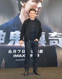 Preskon 'THE MUMMY' Taiwan, Tom Cruise Ganteng Mempesona