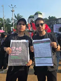 Profil Jovial da Lopez, Youtuber yang Ikut Aksi Demo di Depan Gedung DPR RI