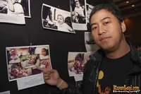 Pandji Pragiwaksono di Blondies Cafe