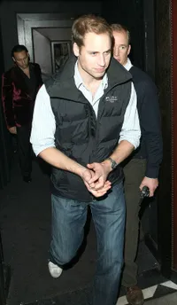 Pangeran William di Raffles Night Club