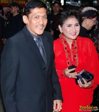 Pangky Suwito dan Yati Octavia di Resepsi Dian Sastro
