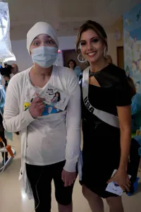 Para Kontestan Miss Universe Akhirnya Sampai di Rumah Sakit