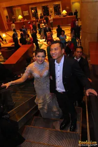 Pasangan Selebriti di Resepsi Andhika - Ussy