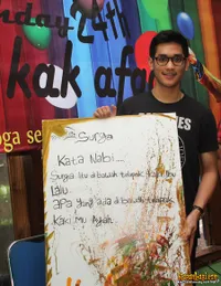 Perayaan Ulang Tahun ke-24 Afgan Bersama Anak Yatim