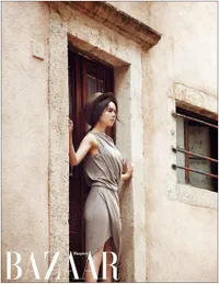 Photoshoot Terbaru Han Ga In Untuk Bazaar