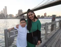 Quality Time Thalita Latief Bersama Anak di New York, Seru!