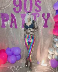 Ramai Disorot, 8 Potret Penampilan Nyentrik Aming di Pesta Ultah Nikita Mirzani - Pakai Bra dan Jaring di Badan