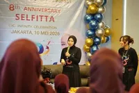 Rayakan Anniversary Selfitta ke-8, Selfi Yamma Sempat Menangis Terharu