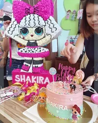 Rayakan Ultah ke-6 Shakira di RS, Denada Tampil Jadi Hello Kitty