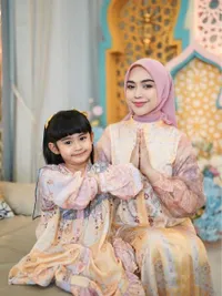 Ria Ricis Jalani Lebaran Tanpa Keluarga, Tetap Hangat Bersama Moana