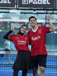Rizky Kinos Kini Doyan Padel, Aksinya di Lapangan Totalitas Banget