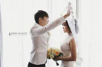 Romantis Mewah, Foto Prewedding Angel Chibi Secantik Bidadari