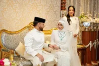 Royal Wedding Malaysia, 8 Potret Pernikahan Puteri Afzan dari Kerajaan Pahang - Digelar Mewah dan Dihadiri Titiek Soeharto