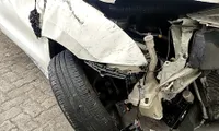 Rusak Parah! 8 Potret Mobil Rendy Kjaernett Usai Tabrak Beton Hingga Terguling Tiga Kali di ruas Tol Cikampek KM6 