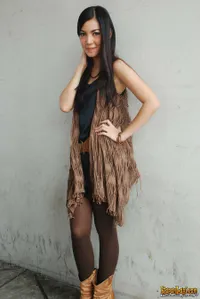 Ratna Galih di Studio RCTI