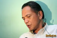 Ray Sahetapy di GOR Bulungan